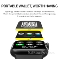 HW18 smartwatch Wallet Fonction Bluetooth Appel Double Bouton